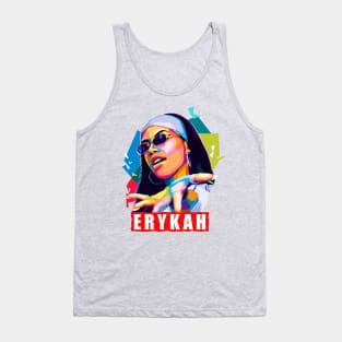 Erykah Colorful Art Tank Top